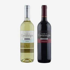Вино CASTILLO DECOVANEGRA Airen 12%, Tempranillo Cosecha 11% 0,75л
