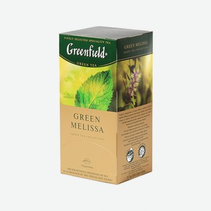 Чай GREENFIELD Green Melissa 25пак*1,5г