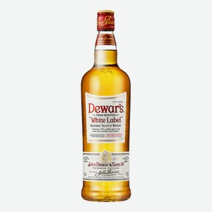 Виски шотландский Dewar s White Label, 1л Великобритания