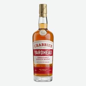 Виски шотландский Crabbies Yardhead односолодовый, 0.7л Великобритания
