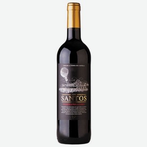 Вино Los Santos Tempranillo Dry 0.75 л