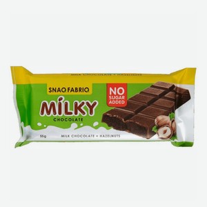 Шоколад молочн с шоколадно-орех. пастой SNAQFABRIQ 55 г