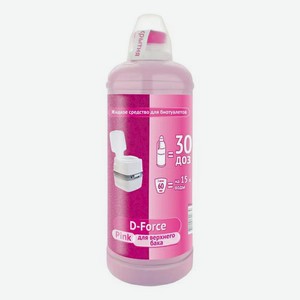 Жидкость для туалета Ваше хозяйство D-Force Pink 1,85 л