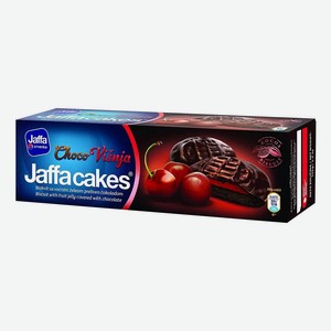 Печенье Jaffa cakes бисквитное шоколад-вишня 155 г