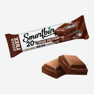 Батончик Smartbar Двойной шоколад в молочной глазури 38г