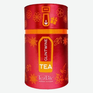 Чай черный TeaTale GlintWine с ароматом глинтвейна листовой, 100 г
