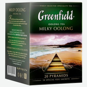 Чай Greenfield 20 пир*1.8 г милки оолонг зеленый