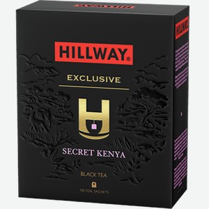 Чай Хилвей 100пак. Секрет Кении