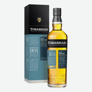 Виски шотландский Torabhaig Allt Gleann в подарочной упаковке, 0.7л Великобритания