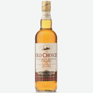Виски шотландский Old Choice 0.7л Великобритания