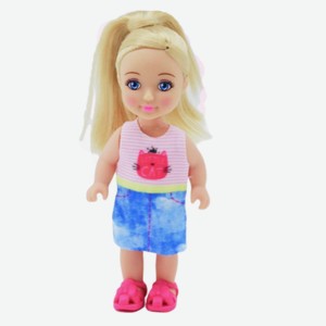 Кукла Anlily Кики в розовом платье 12 см6