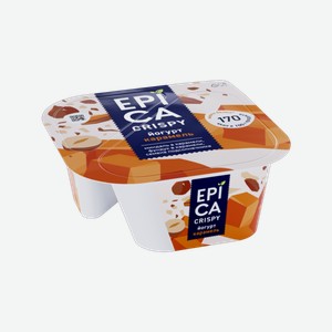 Йогурт Epica Crispy с карамелью 10,2%