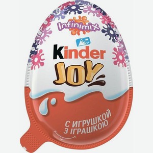 Яйцо Kinder Joy с игрушкой для девочек