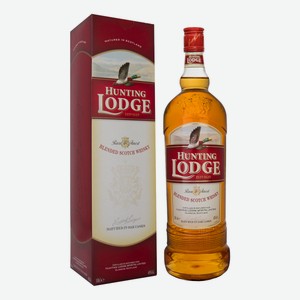 Виски шотландский Hunting Lodge Blended Scotch в подарочной упаковке, 1л Великобритания