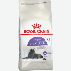 Корм сухой Royal Canin Sterilised для взрослых домашних кошек старше 7 лет, 1.5кг Россия