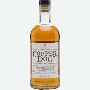 Виски шотландский Copper Dog Blended Malt Scotch Whisky, 0.7л Великобритания