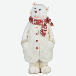 Фигурка «ТПК Полиформ» Медведь в шарфе, 30х49 см