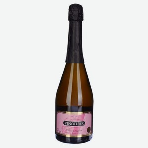 Игристое вино Vinotuar розовое полусладкое Россия, 0,75 л