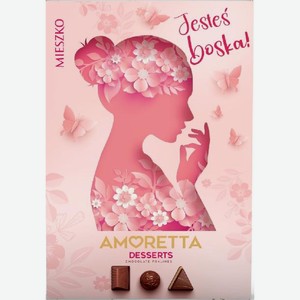 Набор конфет Аморетта десерт 137г Миешко