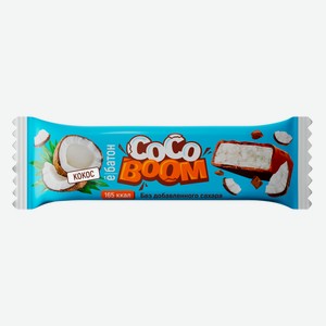 Батончик глазированный кокосовый Ёбатон Coco Boom 40 г