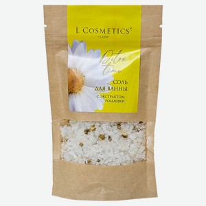 Соль для ванны L`Cosmetics с экстрактом ромашки, 150 г