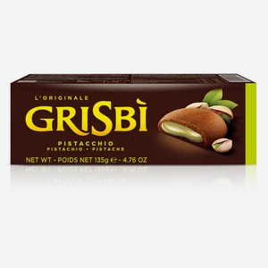 Печенье Grisbi с фисташково-кремовой начинкой, 135 г
