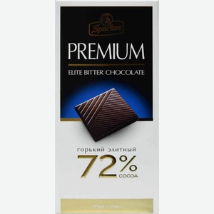 Шоколад горький Спартак 72 % какао, 95 г