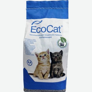 Наполнитель для кошачьего туалета Трумакс Ecocat впитывающий 2.5кг