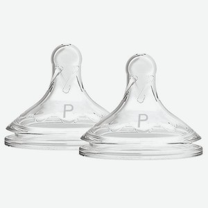 Соска Dr Brown's Options+ для бутылочек с широким горлышком для недоношенных с 0месяцев 2шт WN0201