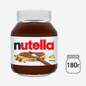 Паста ореховая Nutella какао 180г с 3лет