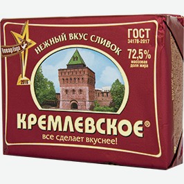 Спред Растительно-сливочный Кремлёвское, 72,5%, 180 Г