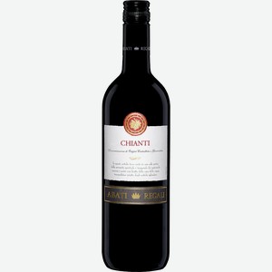 Вино Абати Регали Кьянти красное сухое 13% 0,75л /Италия/