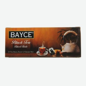 Чай <BAYCE> Черный прекрасный вкус 25 пак*1.5г 37.5г кор Россия
