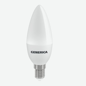Лампа светодиодная IEK Generica, E14, 10 Вт, 4000К, 230 В, свеча