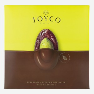 Конфеты Joyco финики в шоколаде с фисташкой 190 г