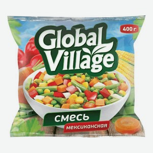 Смесь овощная Мексиканская Global Village замороженная 400 г