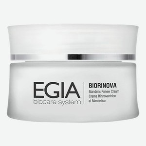 Обновляющий крем для лица с маслом миндаля Biorinova Mandelic Renew Cream 50мл