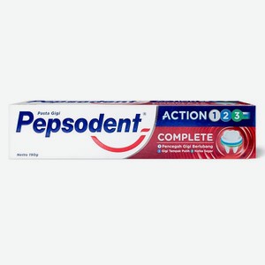 Зубная паста Pepsodent Действие 123 Комплекс 190 гр
