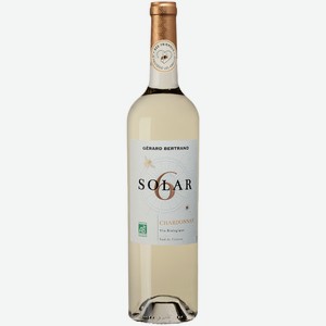Вино Gerard Bertrand Solar 6 Chardonnay белое сухое 0,75 л