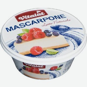 Сыр Маскарпоне Виталат 80% 250г