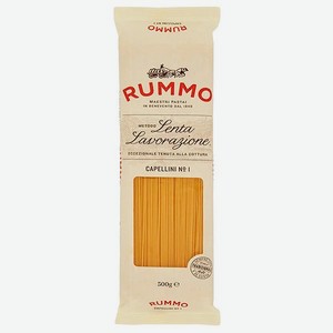 Макароны Rummo паста из твердых сортов пшеницы КАПЕЛЛИНИ n.1 500 г