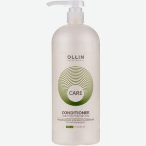 Кондиционер Ollin Professional Care для восстановления структуры волос, 1л