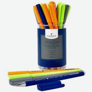 Ручка гелевая Фарм Lorex синяя 0.5мм