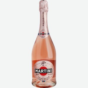 Вино игристое Martini Prosecco Rose розовое сухое 11.5% 750мл