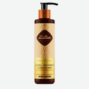 Бальзам-кондиционер Zeitun для увлажнения и восстановления сухих ломких и секущихся волос натуральный 250мл