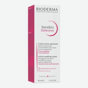 Легкий крем Bioderma Sensibio для чувствительной кожи Defensive 40 мл