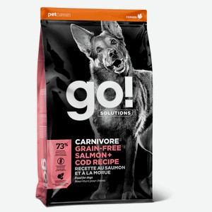 Корм GO! беззерновой для собак всех возрастов, c лососем и треской (9,98 кг)
