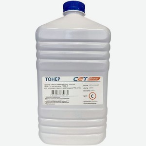 Тонер Cet CE38-C CET111069467 голубой бутылка 467гр. для принтера KONICA MINOLTA Bizhub C227/287