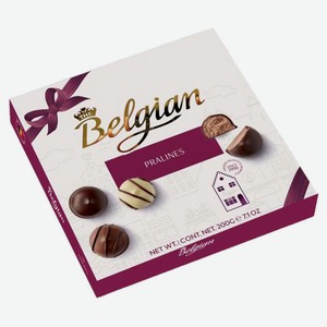 Конфеты шоколадные Belgian Пралине, 200 г