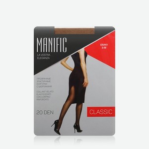 Женские колготки Manific Classic 20den Daino 3 размер. Цены в отдельных розничных магазинах могут отличаться от указанной цены.